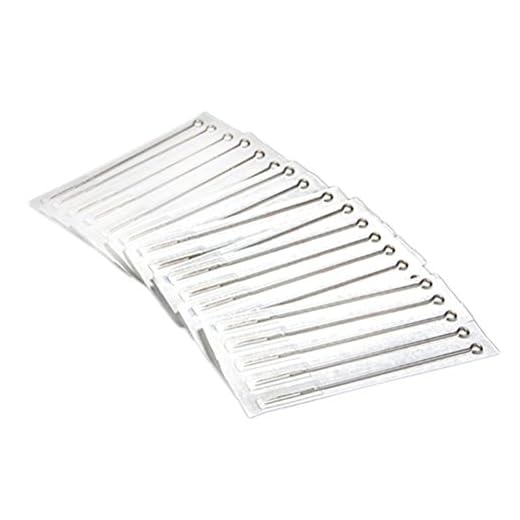 PIXNOR 5RL Agujas de Tatuaje Estériles Desechables 5 Redondo Liner Suministro - 50pcs