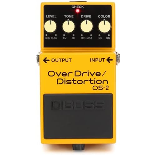 Pedal BOSS OS-2 Overdrive/Distortion — Distorsión y saturación juntas