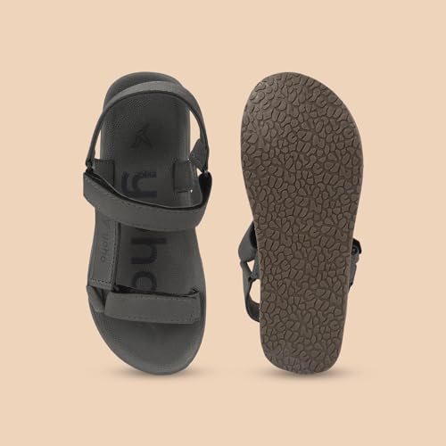 Image of YOHO EVA Sandals for Women | EVA sole | Comfortable cushioned sole with TPR base | Lightweight | Soft skin friendly straps | Adjustable straps | Velcro closure | Vibrant colour options