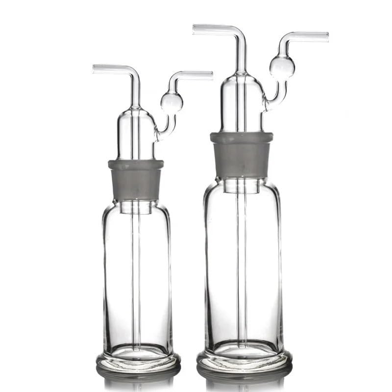 500mL Gas Scrubber Bottle - Clear Glass with Ground-Glass Stopper 34/35 Laboratory Equipment