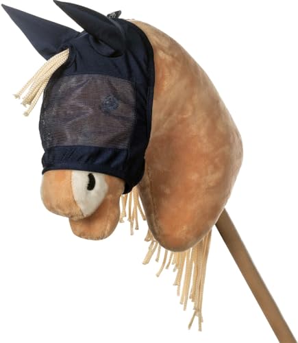 HKM Hobby Horsing Fliegenschutzmaske, Dunkelblau, Einheitsgröße