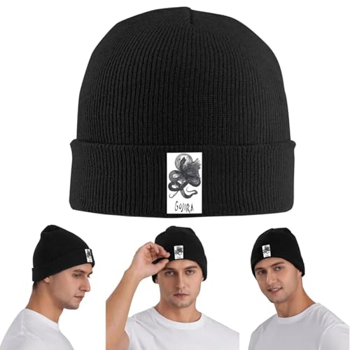 Banda de Rock Metal Cojira Gorra de Punto cálida Gorra de Punto de Invierno Gorra de Tejido Skullies Gorros de Hip Hop para Unisex
