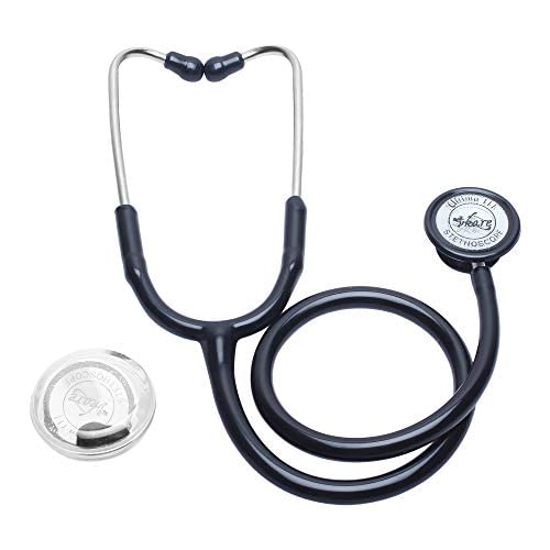 Vkare Stethoscope Bell Type Stethoscope with Fetoscope Adult for
