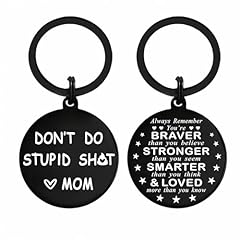 Funny Love Mom Keychain