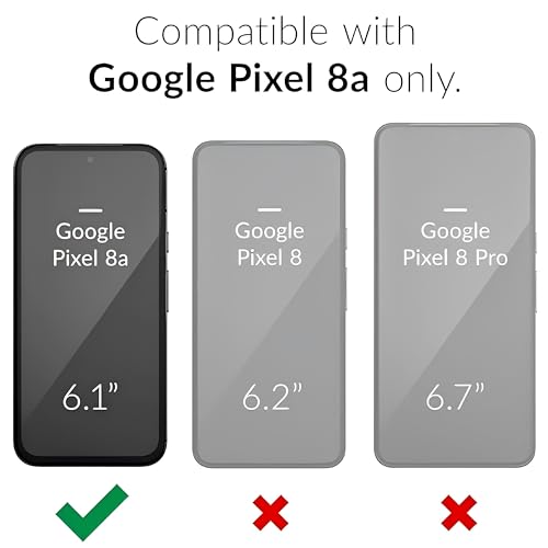 Coque Pixel 8A protection intégrale militaire violette avec films TPE HD - 2