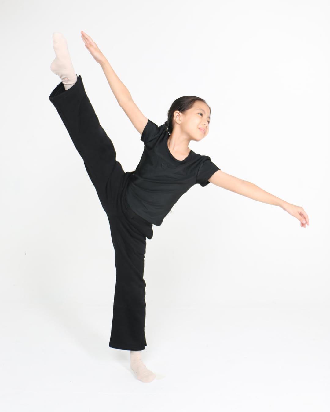 Dance Pants for Kids Training Gear for Contemporary, Jazz, Hip Hop, Tap, Ballroom Unisex for Girls & Boys, All Styles