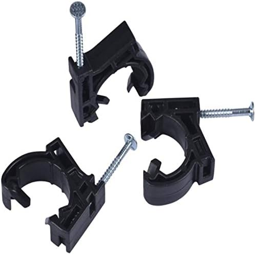 0.5-0.75 in. Half Clamp with Nail - Bag of 100