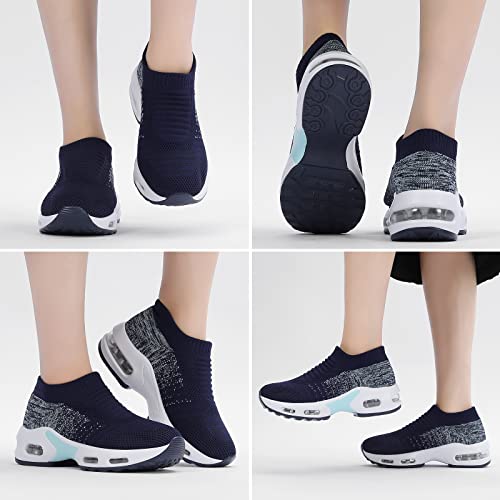 MRIP Women Walking Shoes Mesh Sneakers for Shoes for Slip on Sock Sneakers Women Nurse Loafers Light Weight Air Cushion Running Work Shoes by MRIP - Used condition - Image 7