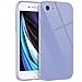 iPhone 7 Case, Shamo's [Crystal Clear] Case [Shock Absorption] Cover TPU Rubber Gel [Anti Scratch] Transparent Clear Back, Soft Silicone, Screen Raised Lip Protection, Impact Resistant (Dark Blue)