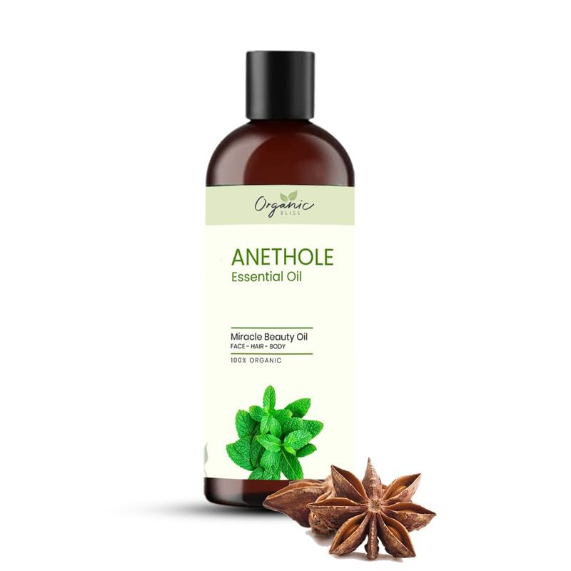 Organic Bliss Anethole Essential Oil 100% Pure and Natural Therapeutic Grade Essential Oil for Hair Skin Care (50 ML) (B0CHJW1GTP) Amazon Price History, Amazon Price Tracker