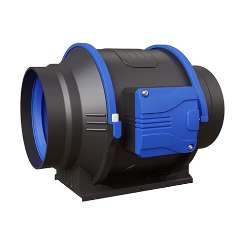 xianbei 4inch Inline-Lüfter, Fernbedienung Abluftventilator Cover