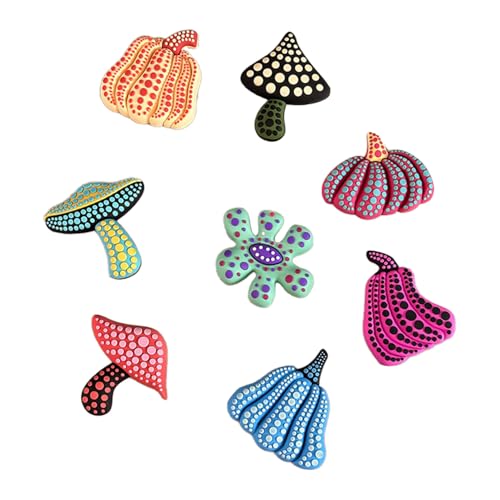 Imanes decorativos set 8 pcs forma seta colores variados