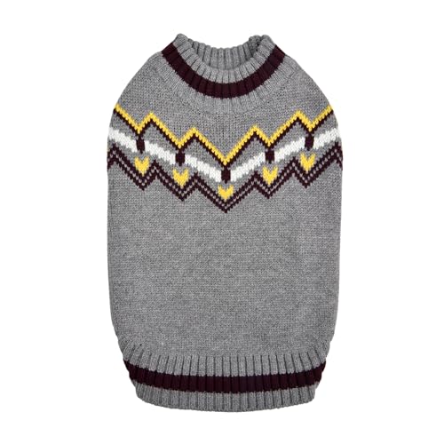 Puppia NX}X Winter Knit Dog Shirt Melangegrey_Kylo  2XL