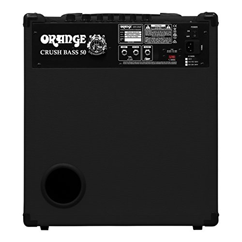 Orange Crush Bass 50W Bass Guitar Combo Amp, Black