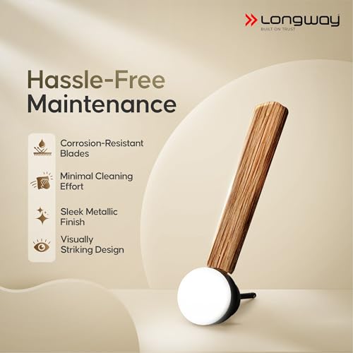 Image of LONGWAY Luminair Max 1200 mm BLDC Ceiling Fan with Remote Control & LED Light | BEE 5 Star Rated Energy Efficient | Ultra High Speed 3 Blade Anti-Dust Decorative | 5 Years Warranty (Smoked Cedar)