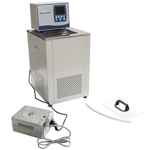 HQHAOTWU Refrigerated Circulator Low Temperature Cooling Liquid Circulator 6L Laboratory Chiller Circulator Chiller Refrigerated Circulating Bath Water Liquid Cooler with Converter -5?-100? 110V