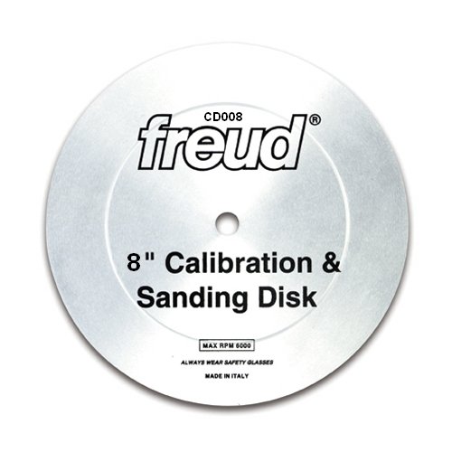 Freud CD008 8" Calibration & Sanding Disk With 5/8" Arbor