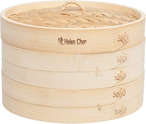 Helen Chens Asian Kitchen 10 Bamboo Steamer Basket