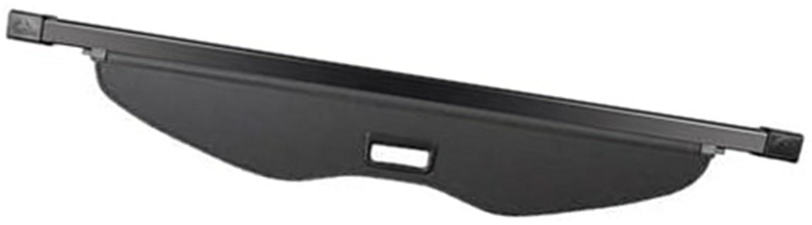Fhjwqronte Black Rhd Gray Rear Storage Fixing Frame Car Parcel Shelf, For Ssangyong, For Korando 2019 2020 2021 2022 Retractable Trunk Cargo Cover Privacy Storage(Black Rhd Gray)