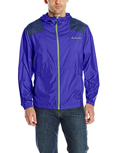 Image of Columbia Hood Polyester Regular Fit Mens Active Wear Jacket (S22-KM3972-011-P)