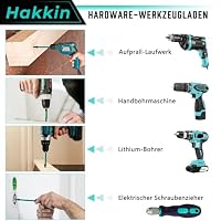Hakkin Torx Bits Set Lang 13 Stück 100 mm Bitsatz für Akkuschrauber – Ansicht 7