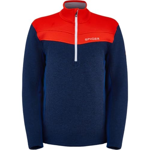 Image of Spyder Men's Encore Fleece Jacket - Male Half Zip Pullover Outdoor Apparel