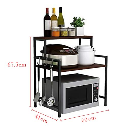 Image of CANCRI 33600 D Series 3-Layer Microwave Stand, OTG Stand, Oven Kitchen Storage Shelf, Counter Top Spice Rack, Multipurpose Rack, Toaster Grill Organizer...