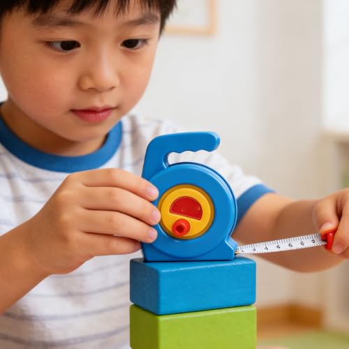Cinta métrica para niños 100 cm retráctil con mango ergonómico miniatura 5
