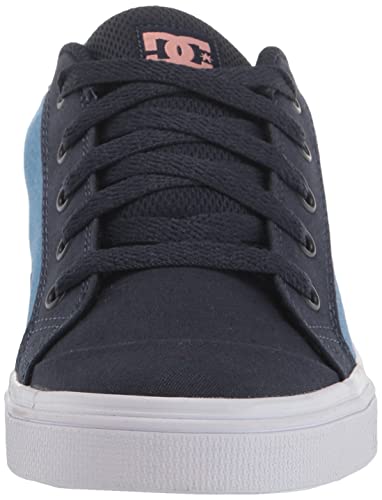 DC Girls Chelsea Low Shoe Skate, Denim, 11 Big Kid2