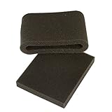 HQRP Washable Upper Tank & Pre-Motor Filter Set Compatible with Bissell Lift-Off Revolution Pet 3760T, 3760V, 4220, 42205, 42209, 4220P Upright Vacuums