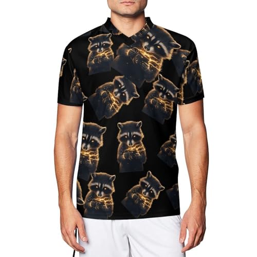 Camiseta de fútbol de mapache con café que evita el sudor y los diseños aburridos