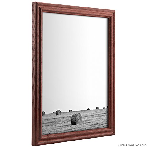 Craig Frames 200Ash 17 By 24-Inch Picture Frame, Wood Grain Finish, 0.75" Wide, Cherry Red #TOP1