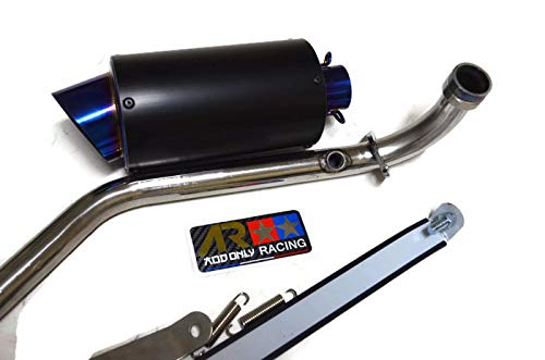 Amazon | Aodonly Racing ローマウント排気ステンレススチール