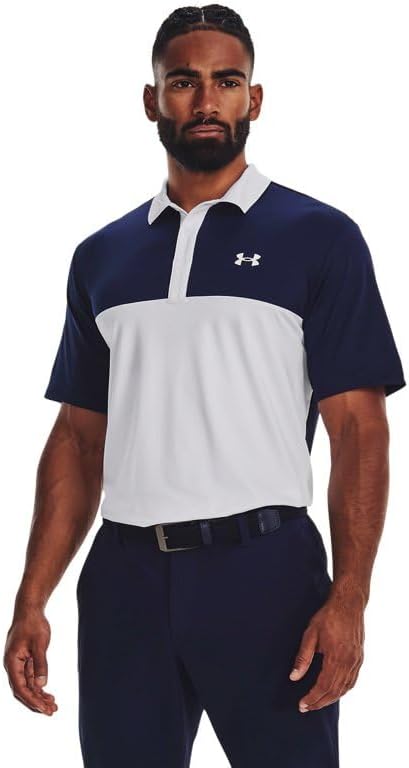 Under Armour Performance 3.0 Colorblock Mens Polo
