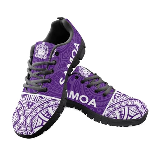 AmzPrint Women's Walking Shoes Africa Ethnic Tribal Kente Print African Shoes for Women Fashion Casual Sneakers