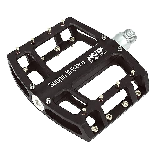 NC-17 Sudpin III S-Pro Aluminium Platform Pedals, Black, standard size - Image 3