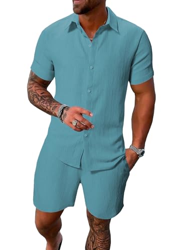 TAGDO Men's Textured Night Suit Set – 75% OFF Summer Beach Co‑ord Outfit (2034) Review & Price Drop
