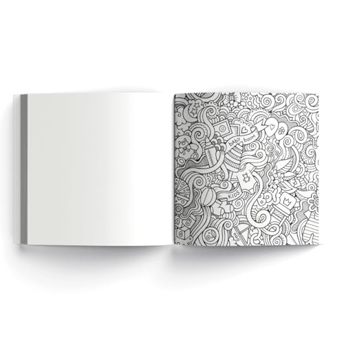 Creative Doodle Coloring Book : Children Coloring Book With Tear Out Sheets