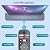URMT26RST004 Voice Remote Control Compatible with Philips Android Smart TV 65PFL5504/F7 65PFL5604/F7 65PFL5704/F7 Replacement Controller with Netflix YouTube and Google Play Buttons with Batteries