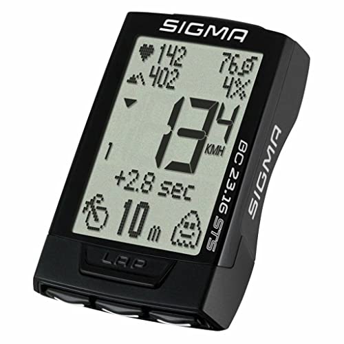 Topline Sigma Computer BC 23.16 STS Set Topline Unisex Adulto, Nero, TU EU