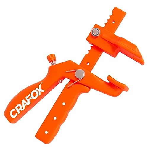 CRAFOX® Fliesen Nivelliersystem Zubehör | 1x Zange | leichtes und robustes Tool aus Metall mit hartem Kunststoff ummantelt | Fliesenleger Verlegehilfe Werkzeug | geeignet für CRAFOX® Nivelierset