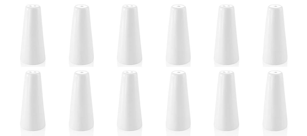 Tamled Weiß Salt And Pepper Shakers Porcelain Set Of 12