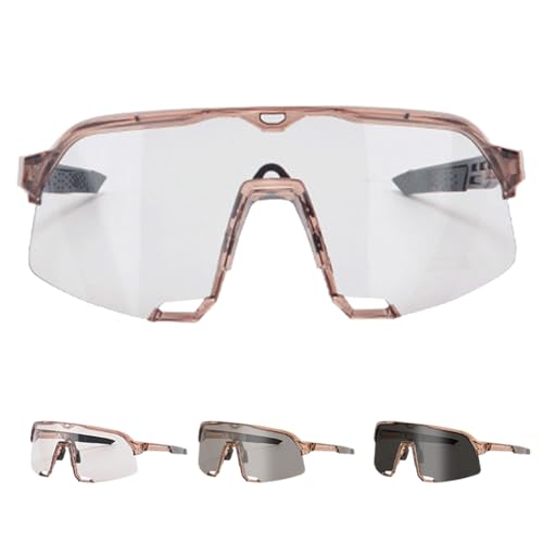 Gafas de sol de ciclismo, gafas de protección UV de carretera, marco de gafas ligero, ideal para hombres y mujeres, perfecto para correr, senderismo, deportes, actividades al aire libre, ciclismo de