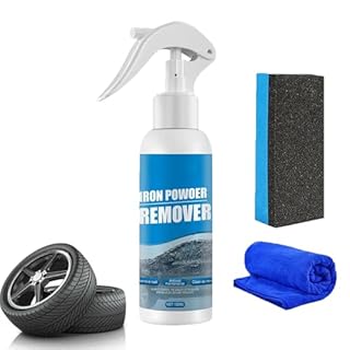 Car Rust Removal Spray, 2025 New Iron Powder Remover Car Rust Removal Spray, Instant Remover Cleaner, Multifunctional Paint Cleaner (1)