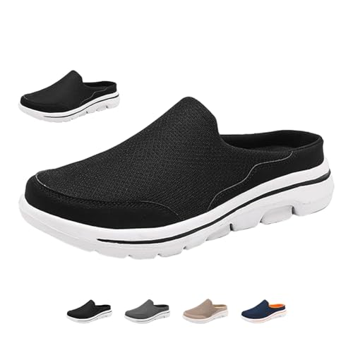 Sandalias de malla para hombre transpirables y con soporte de arco