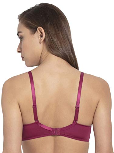 Image of Jockey 1819 Women's Wirefree Padded Microfiber Nylon Elastane Stretch Full Coverage Multiway Styling T-Shirt Bra with Magic Under Cup
