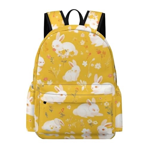 Sac à dos enfant lapin idéal pour l'école maternelle et les sorties du week-end