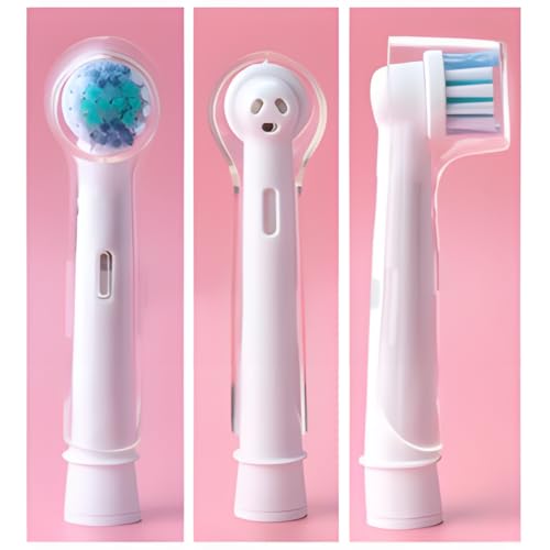 4 Capas Protetoras Compatíveis com Escova de Dente Elétrica Oral B - Capa para Escova de Dente Elétr