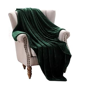 Exclusivo Mezcla 127 x 178 CM Flannel Fleece Soft Throw Blanket for Settees/Sofa/Chairs/Couch – Lightweight, Warm and…