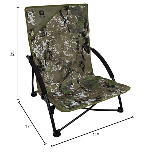 image for Barronett Blinds Ground Gobbler Chair, Run and Gun Hunting Chair, Low 